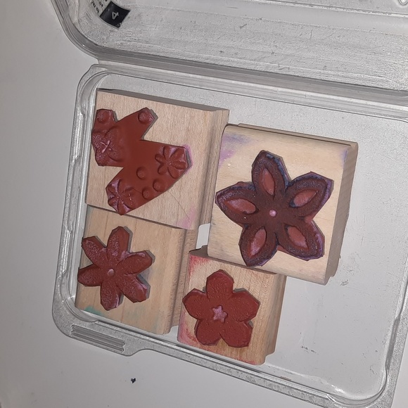 Burst into Bloom rubber Stampin up Stamp Set - Picture 2 of 2